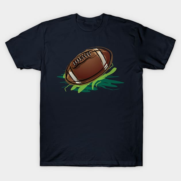 American Football Ball T-Shirt by perrolin